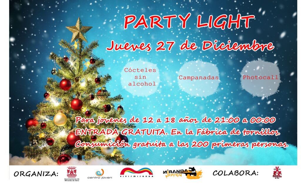party light navideña